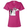 Women’s Relaxed Jersey V-Neck Tee Thumbnail