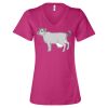 Women’s Relaxed Jersey V-Neck Tee Thumbnail