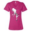 Women’s Relaxed Jersey V-Neck Tee Thumbnail