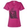 Women’s Relaxed Jersey V-Neck Tee Thumbnail