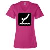 Women’s Relaxed Jersey V-Neck Tee Thumbnail