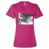 Women’s Relaxed Jersey V-Neck Tee Thumbnail