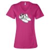 Women’s Relaxed Jersey V-Neck Tee Thumbnail