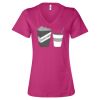 Women’s Relaxed Jersey V-Neck Tee Thumbnail