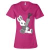 Women’s Relaxed Jersey V-Neck Tee Thumbnail