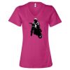 Women’s Relaxed Jersey V-Neck Tee Thumbnail