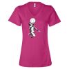 Women’s Relaxed Jersey V-Neck Tee Thumbnail