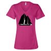 Women’s Relaxed Jersey V-Neck Tee Thumbnail