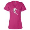 Women’s Relaxed Jersey V-Neck Tee Thumbnail