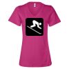 Women’s Relaxed Jersey V-Neck Tee Thumbnail