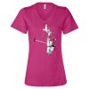 Women’s Relaxed Jersey V-Neck Tee Thumbnail