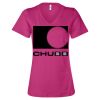 Women’s Relaxed Jersey V-Neck Tee Thumbnail