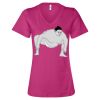 Women’s Relaxed Jersey V-Neck Tee Thumbnail