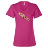 Women’s Relaxed Jersey V-Neck Tee Thumbnail