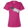 Women’s Relaxed Jersey V-Neck Tee Thumbnail