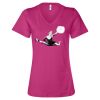 Women’s Relaxed Jersey V-Neck Tee Thumbnail