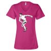 Women’s Relaxed Jersey V-Neck Tee Thumbnail