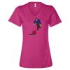 Women’s Relaxed Jersey V-Neck Tee Thumbnail