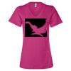 Women’s Relaxed Jersey V-Neck Tee Thumbnail