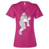 Women’s Relaxed Jersey V-Neck Tee Thumbnail