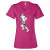 Women’s Relaxed Jersey V-Neck Tee Thumbnail