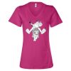 Women’s Relaxed Jersey V-Neck Tee Thumbnail