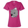 Women’s Relaxed Jersey V-Neck Tee Thumbnail