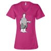 Women’s Relaxed Jersey V-Neck Tee Thumbnail