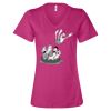 Women’s Relaxed Jersey V-Neck Tee Thumbnail