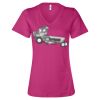 Women’s Relaxed Jersey V-Neck Tee Thumbnail