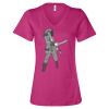 Women’s Relaxed Jersey V-Neck Tee Thumbnail