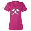 Women’s Relaxed Jersey V-Neck Tee Thumbnail