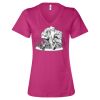Women’s Relaxed Jersey V-Neck Tee Thumbnail