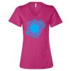 Women’s Relaxed Jersey V-Neck Tee Thumbnail