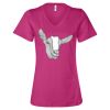 Women’s Relaxed Jersey V-Neck Tee Thumbnail