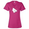 Women’s Relaxed Jersey V-Neck Tee Thumbnail