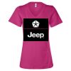 Women’s Relaxed Jersey V-Neck Tee Thumbnail