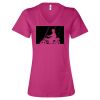 Women’s Relaxed Jersey V-Neck Tee Thumbnail