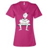 Women’s Relaxed Jersey V-Neck Tee Thumbnail