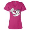 Women’s Relaxed Jersey V-Neck Tee Thumbnail