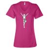 Women’s Relaxed Jersey V-Neck Tee Thumbnail