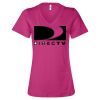 Women’s Relaxed Jersey V-Neck Tee Thumbnail