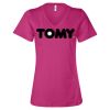 Women’s Relaxed Jersey V-Neck Tee Thumbnail