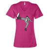 Women’s Relaxed Jersey V-Neck Tee Thumbnail