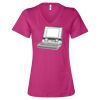 Women’s Relaxed Jersey V-Neck Tee Thumbnail
