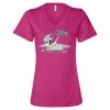 Women’s Relaxed Jersey V-Neck Tee Thumbnail