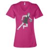 Women’s Relaxed Jersey V-Neck Tee Thumbnail