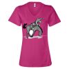 Women’s Relaxed Jersey V-Neck Tee Thumbnail