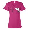 Women’s Relaxed Jersey V-Neck Tee Thumbnail