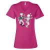 Women’s Relaxed Jersey V-Neck Tee Thumbnail